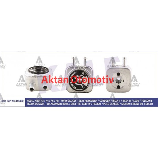 YAĞ SOĞUTUCUSU PASSAT / GOLF4 / BORA / A4 98-03 AFN-AVG-AHF 1.9 TDİ CONTALI